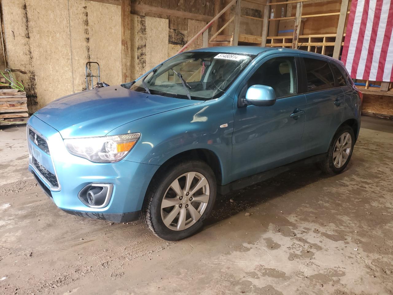 2013 Mitsubishi Outlander Sport Se vin: 4A4AR4AUXDE006182