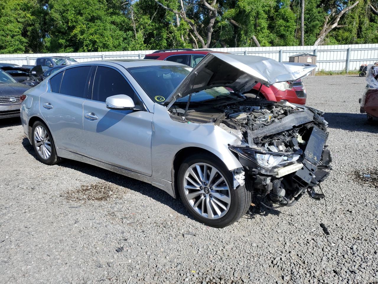 JN1EV7AP3JM365376 2018 Infiniti Q50 Luxe