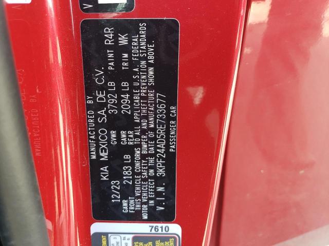 2024 KIA FORTE LX - 3KPF24AD5RE733677
