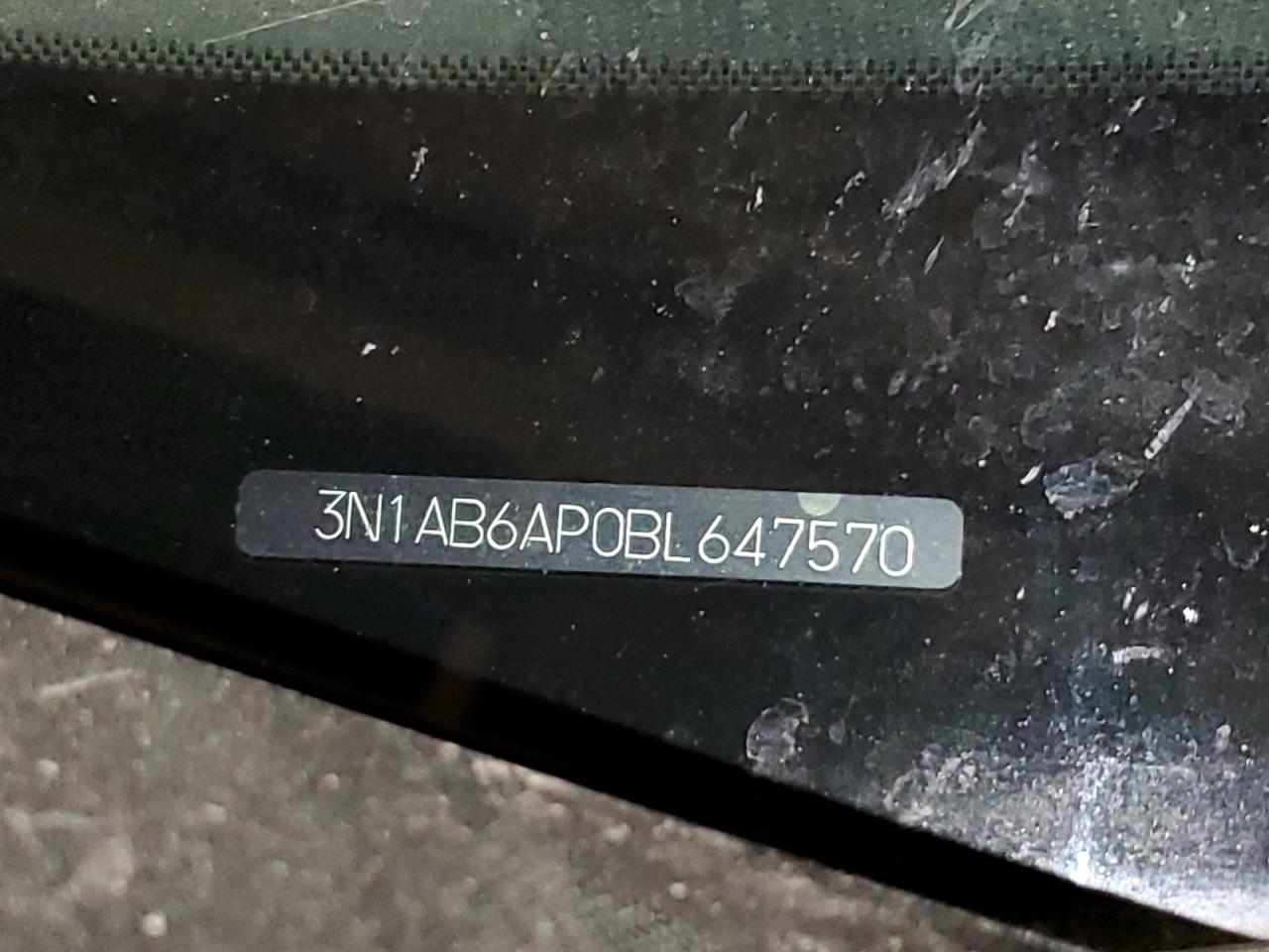 3N1AB6AP0BL647570 2011 Nissan Sentra 2.0