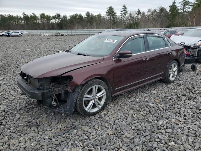 Lot #2478184310 2014 VOLKSWAGEN PASSAT SEL salvage car