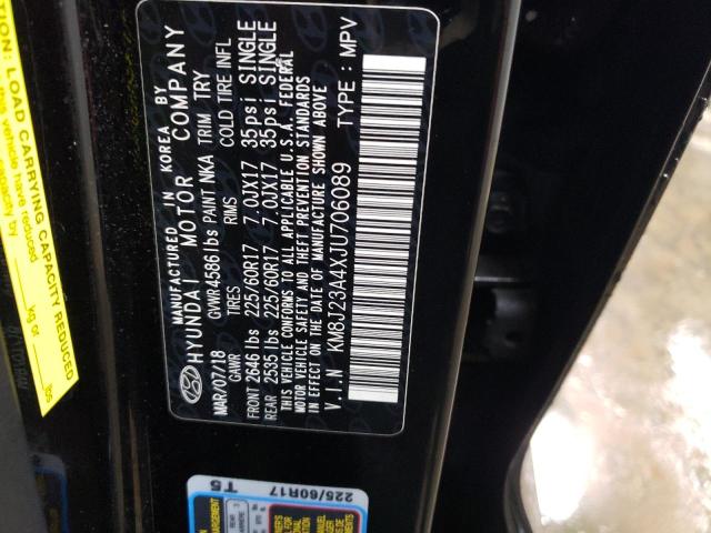 2018 HYUNDAI TUCSON SE - KM8J23A4XJU706089