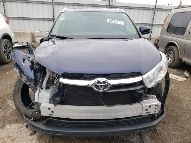 VIN 5TDJKRFH9ES059942 2014 TOYOTA HIGHLANDER no.5