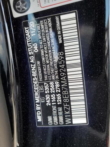 2021 MERCEDES-BENZ E 350 4MAT - W1KZF8EB7MA924598