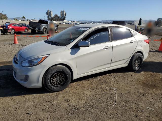 Lot #2448463807 2016 HYUNDAI ACCENT SE salvage car