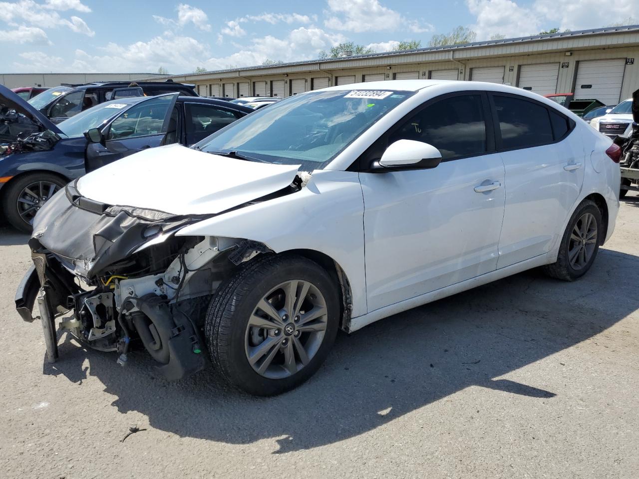 2018 Hyundai Elantra Sel vin: 5NPD84LF2JH394512