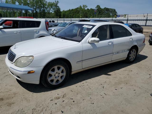 2001 Mercedes-Benz S 500 VIN: WDBNG75J51A163393 Lot: 52210564