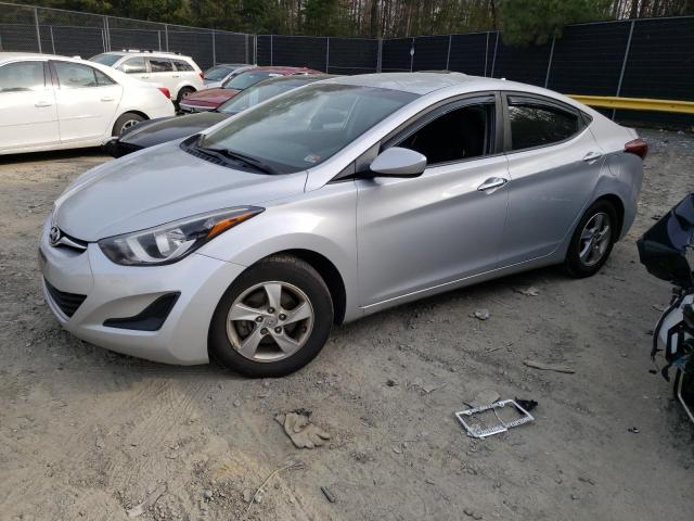 Lot #2468963814 2014 HYUNDAI ELANTRA SE salvage car