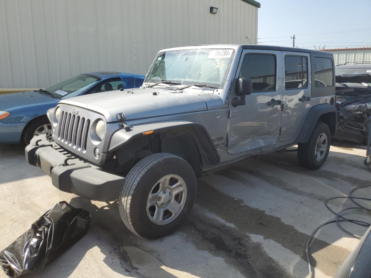 1C4BJWKG2EL107950 2014 Jeep Wrangler Unlimited Sport