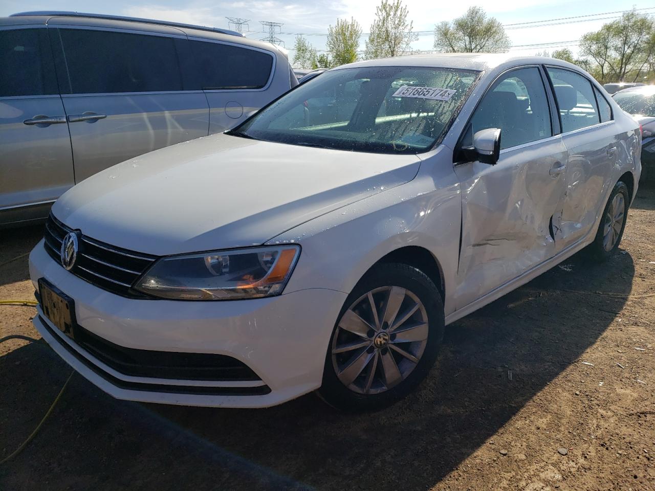 3VWD17AJ5FM326829 2015 Volkswagen Jetta Se