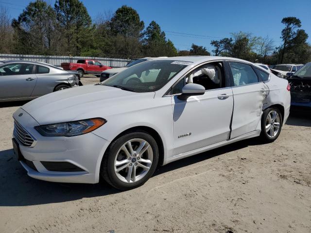 Lot #2487528515 2018 FORD FUSION SE salvage car