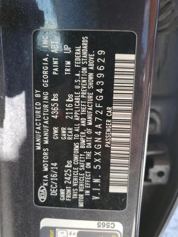 5XXGN4A72FG439629 2015 KIA OPTIMA - Image 12