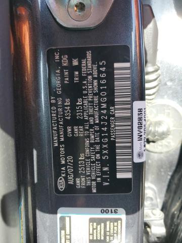 2021 KIA K5 LXS - 5XXG14J24MG016645