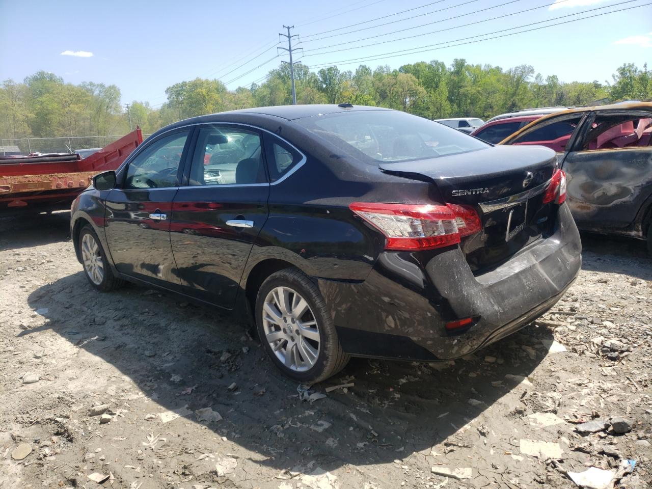 3N1AB7AP3EY206481 2014 Nissan Sentra S