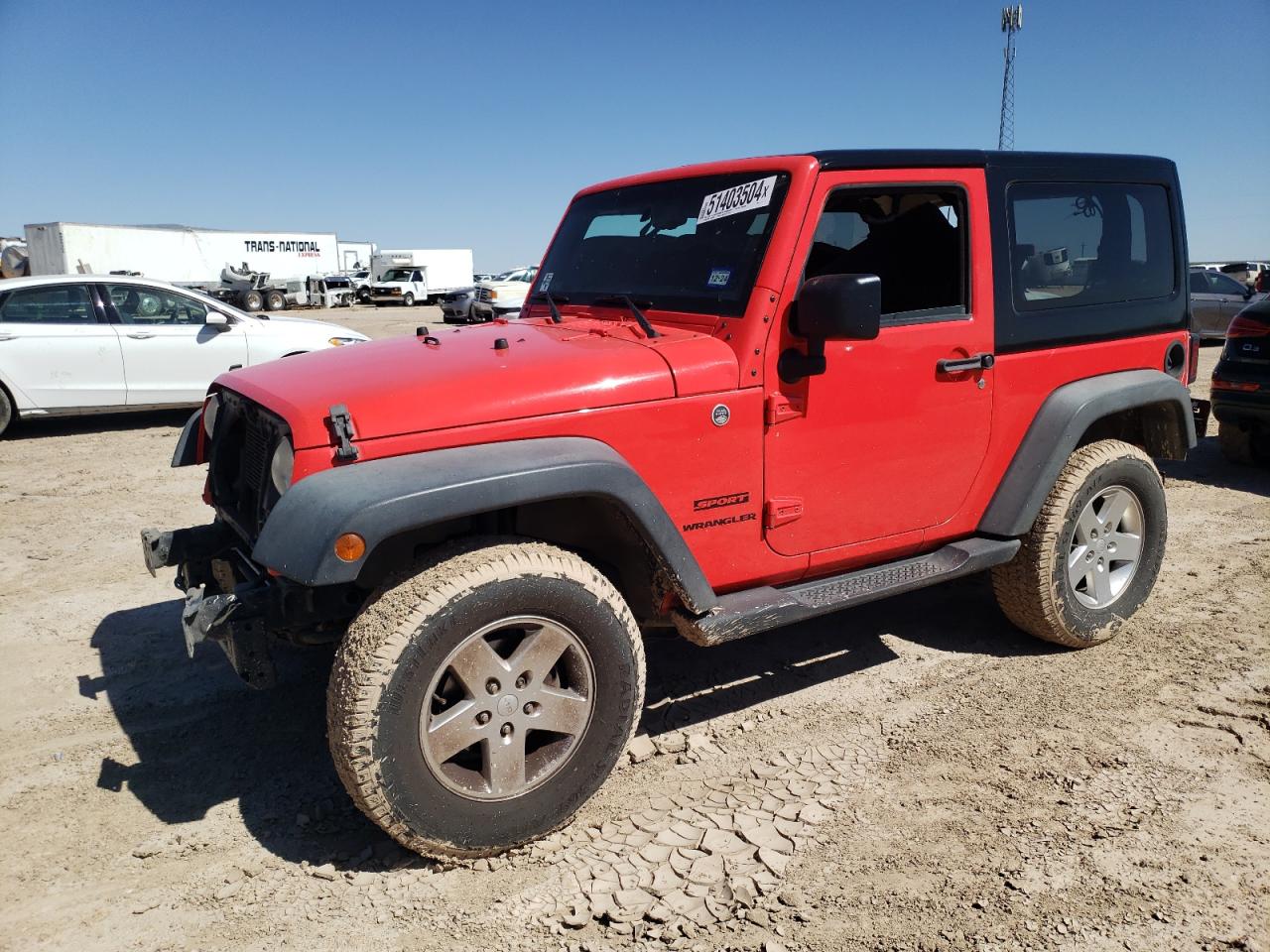 1C4AJWAG0DL589927 2013 Jeep Wrangler Sport