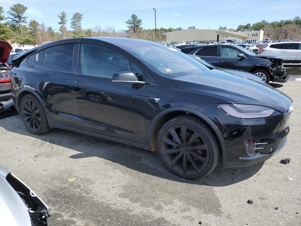 2020 Tesla Model X vin: 5YJXCDE21LF306153