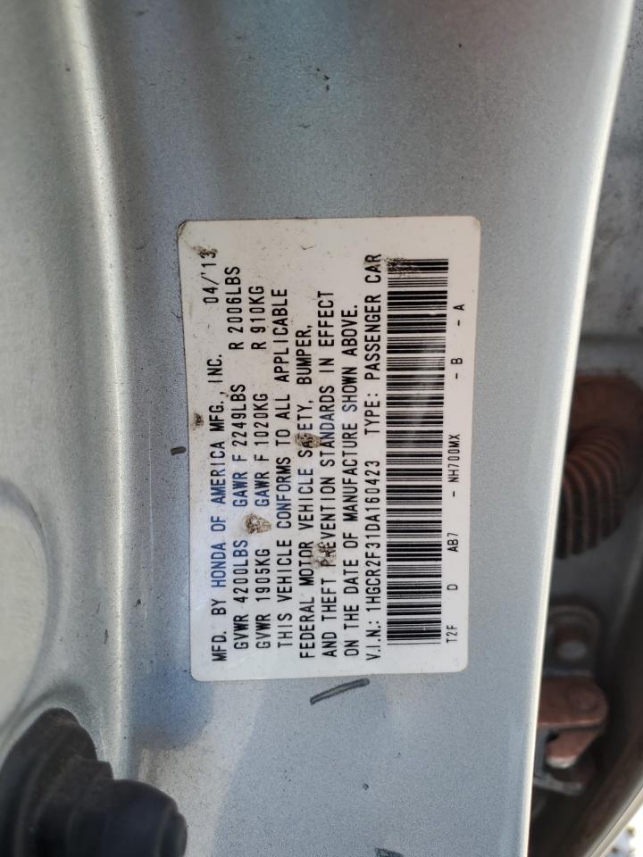 1HGCR2F31DA160423 2013 Honda Accord Lx