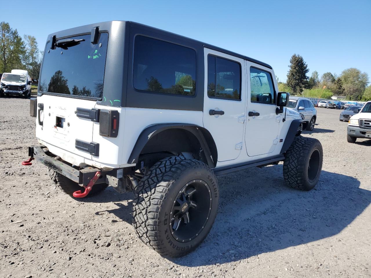 1C4BJWFGXDL687330 2013 Jeep Wrangler Unlimited Rubicon