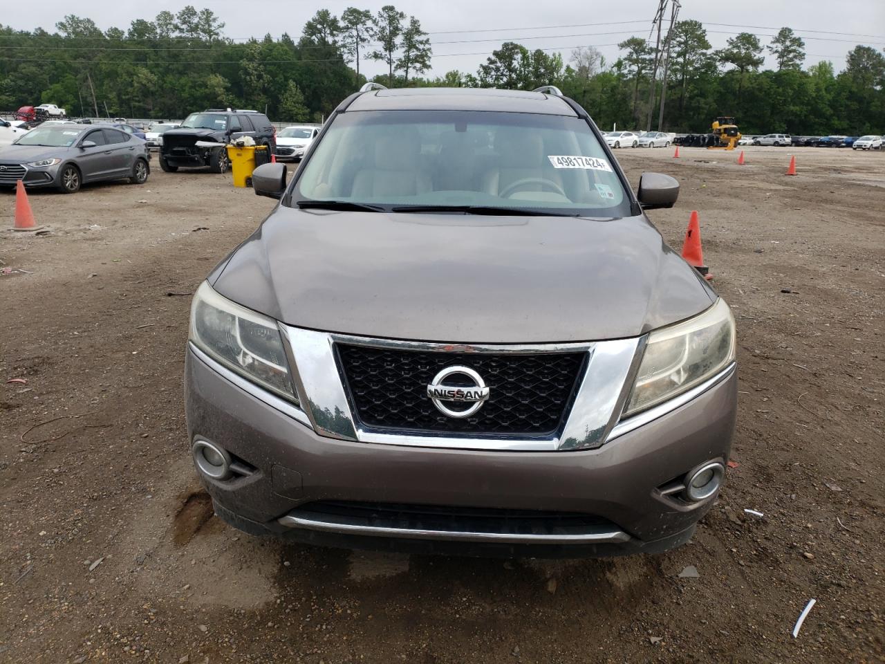 2014 Nissan Pathfinder S vin: 5N1AR2MN8EC734012