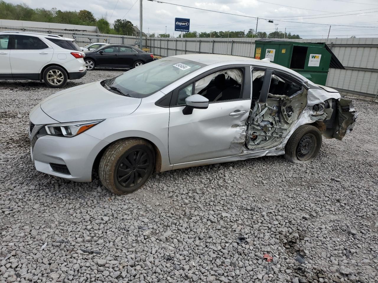 3N1CN8EV0ML850644 2021 Nissan Versa Sv