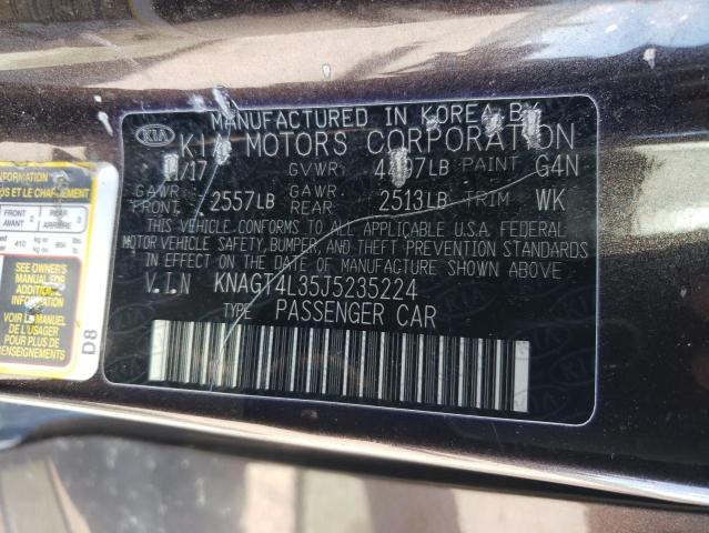 2018 KIA OPTIMA LX - KNAGT4L35J5235224