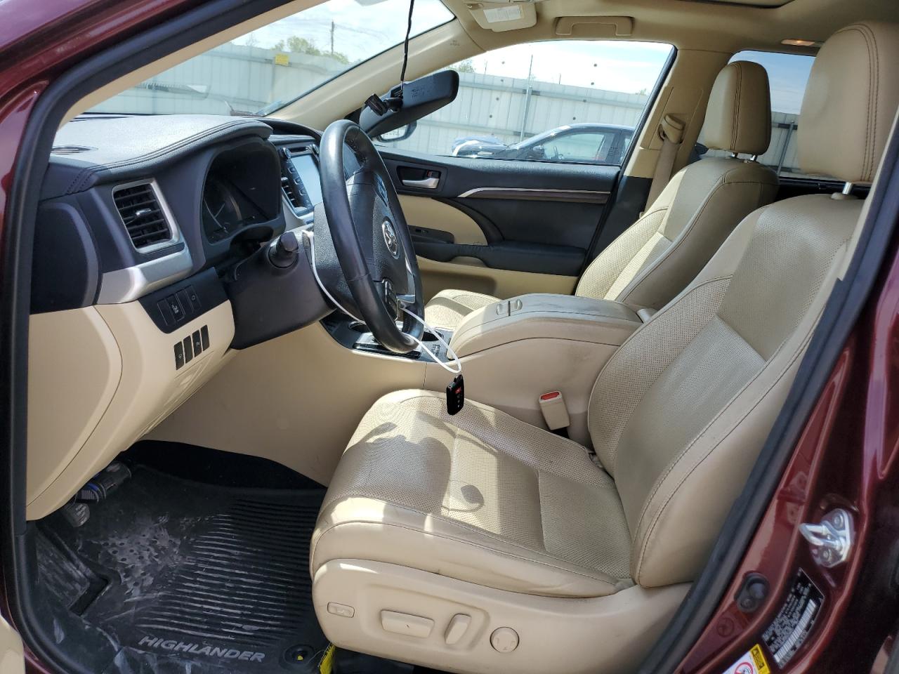 5TDDKRFH5GS296833 2016 Toyota Highlander Limited