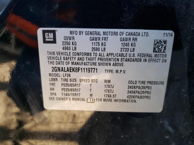 2015 Chevrolet Equinox Ls VIN: 2GNALAEK8F1119771 Lot: 51564024