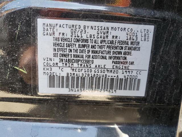 2023 Nissan Sentra Sv VIN: 3N1AB8CV8PY239819 Lot: 50239564