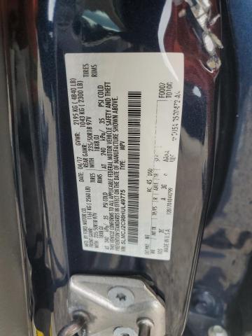 2017 LINCOLN MKC SELECT 5LMCJ2C98HUL49775