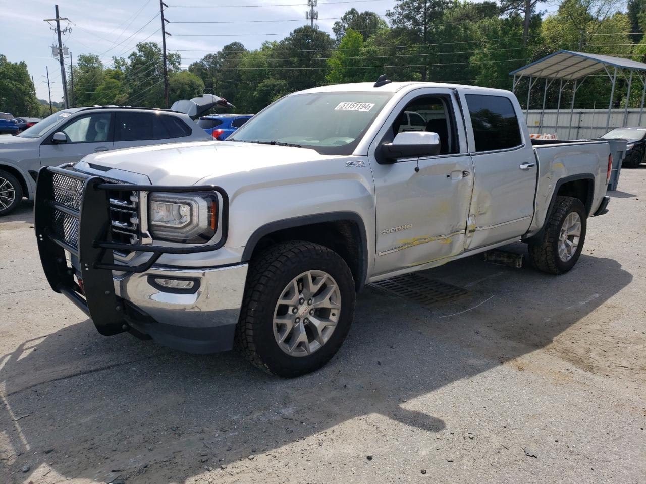 2018 GMC Sierra K1500 Slt vin: 3GTU2NEC6JG612289