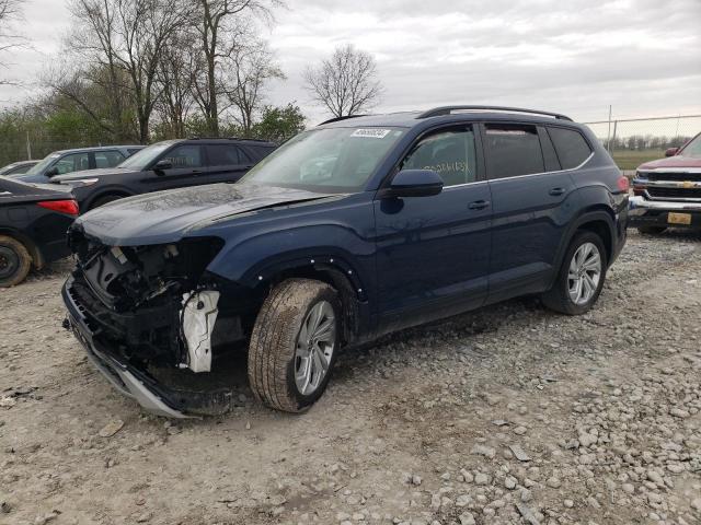 Lot #2473106850 2021 VOLKSWAGEN ATLAS SE salvage car