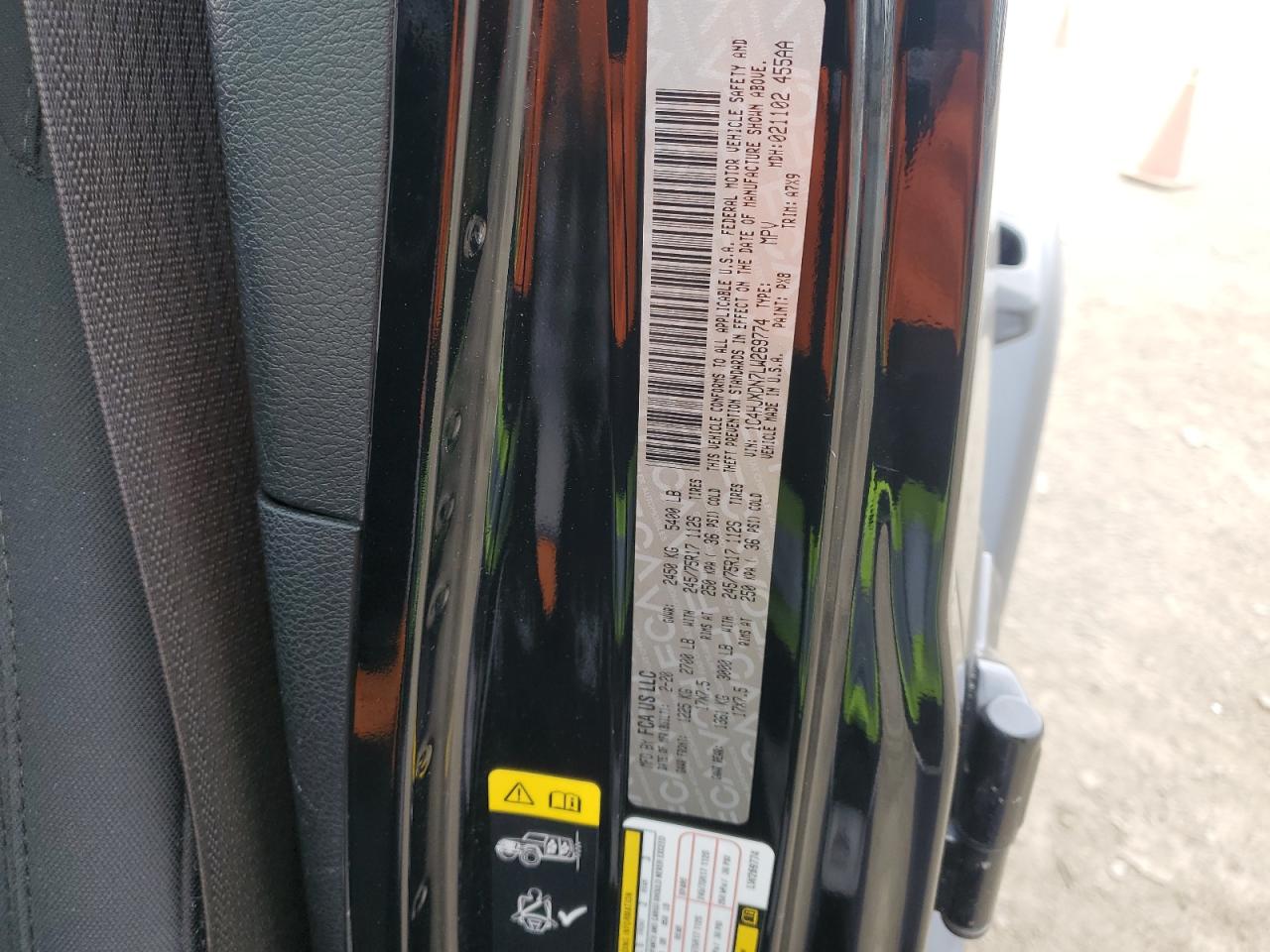 1C4HJXDN7LW269774 2020 Jeep Wrangler Unlimited Sport