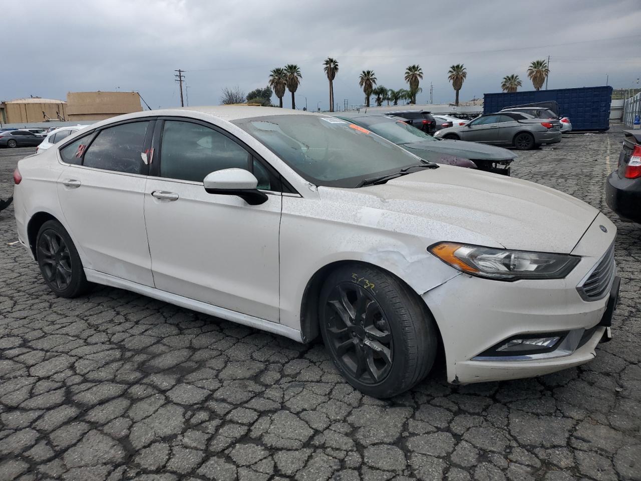 2018 Ford Fusion Se vin: 3FA6P0HD6JR154684