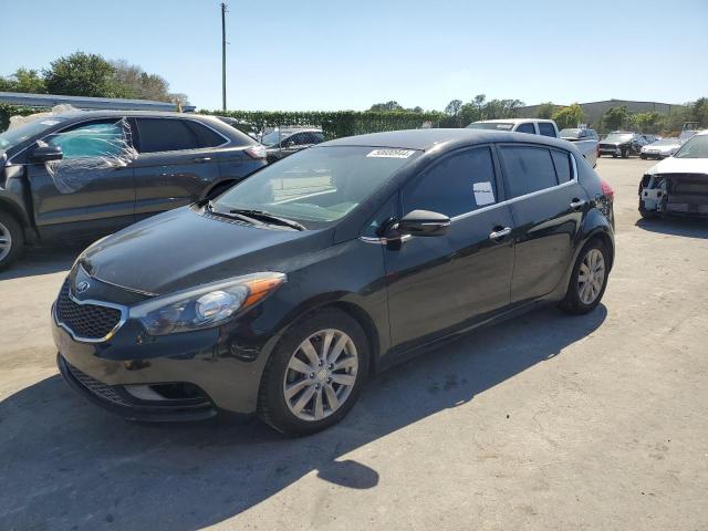 Lot #2477290441 2015 KIA FORTE EX salvage car