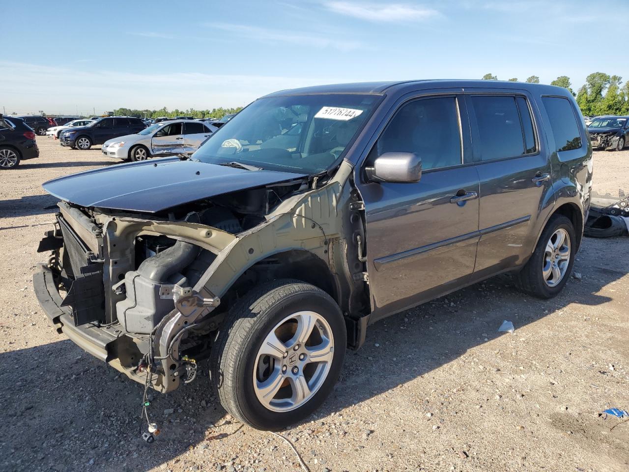 5FNYF3H46EB003049 2014 Honda Pilot Ex