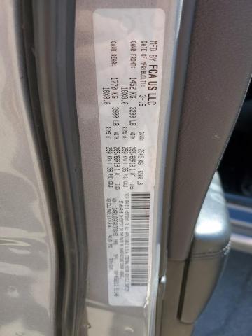 2016 DODGE DURANGO LI - 1C4RDJDG5GC393091