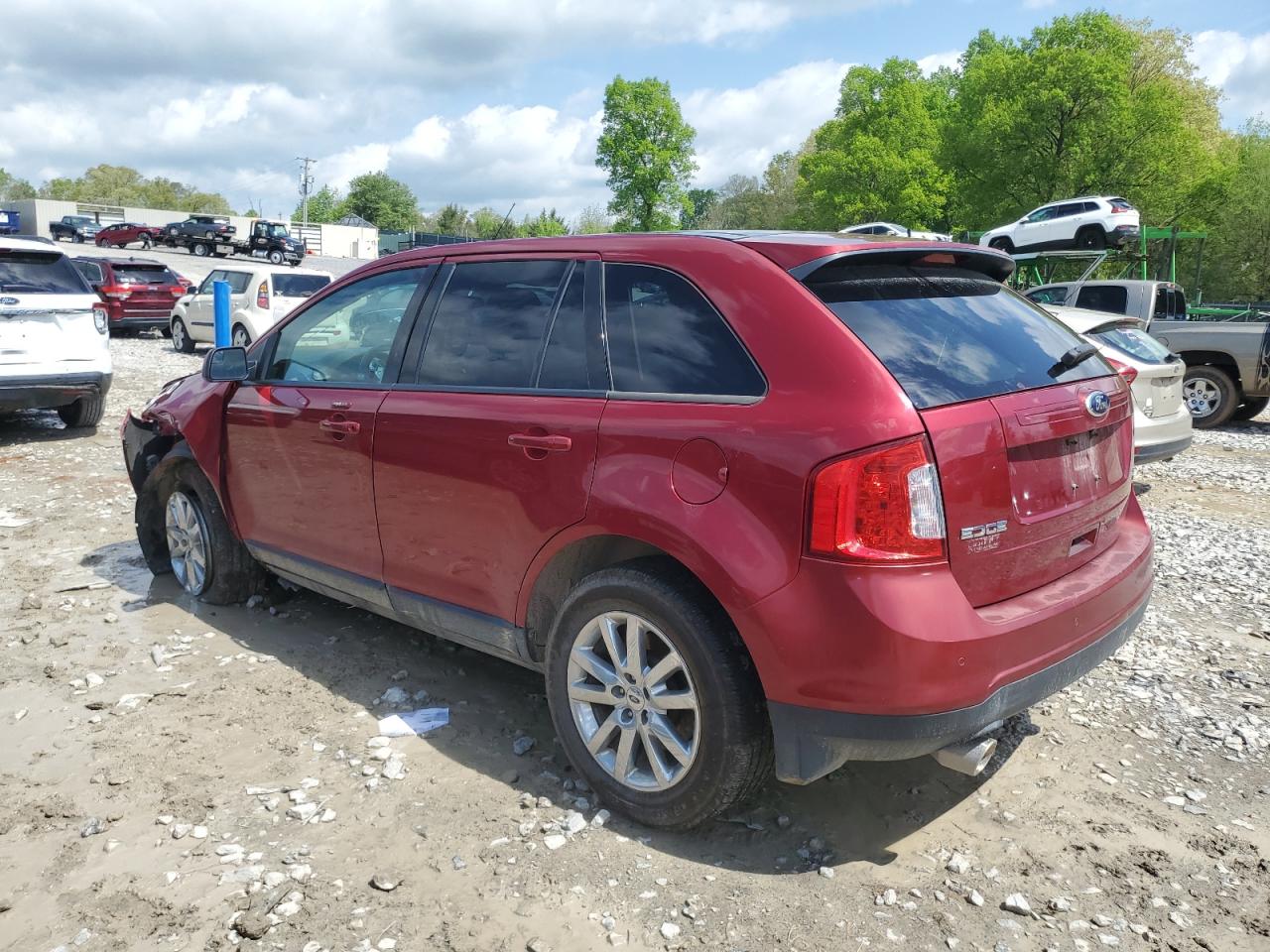 2FMDK4JC9EBA45323 2014 Ford Edge Sel