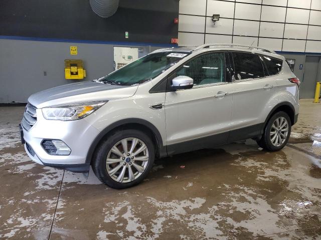 Lot #2442714605 2017 FORD ESCAPE TIT salvage car