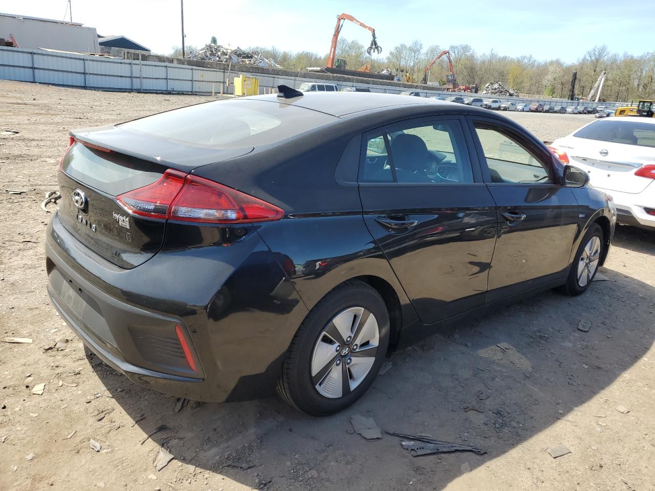 KMHC65LC6KU180204 2019 Hyundai Ioniq Blue