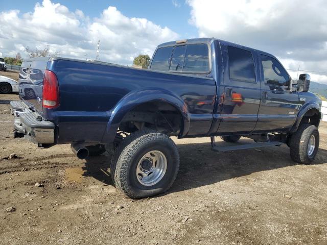 FORD F350 SRW S 2007 blue crew pic diesel 1FTWW31P67EA82450 photo #4