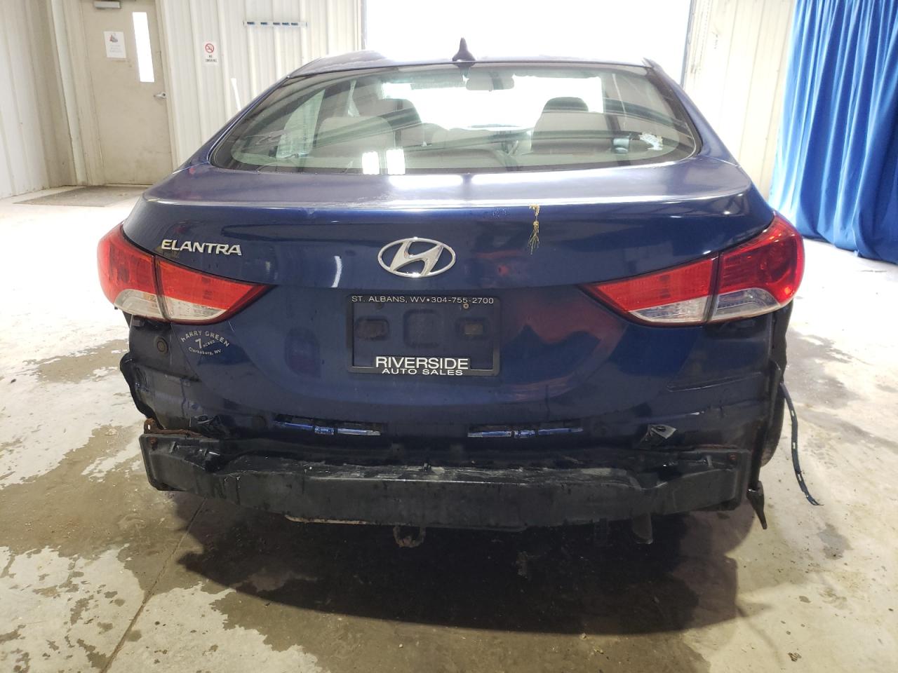 KMHDH4AE2DU530489 2013 Hyundai Elantra Gls