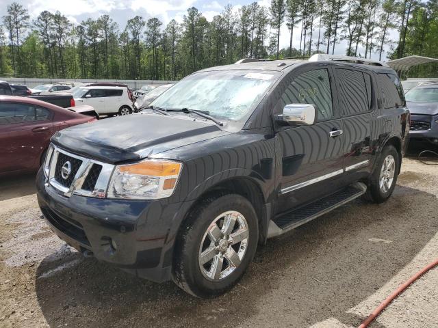 Lot #2469088854 2012 NISSAN ARMADA SV salvage car