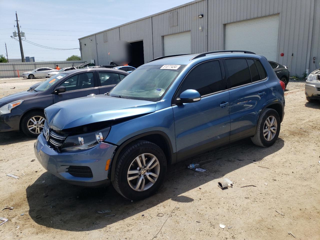 WVGAV7AX1HK007691 2017 Volkswagen Tiguan S