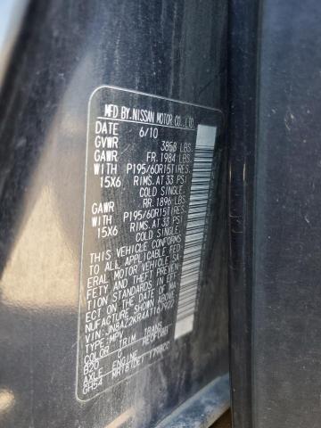 2010 Nissan Cube Base VIN: JN8AZ2KR4AT167922 Lot: 52007604