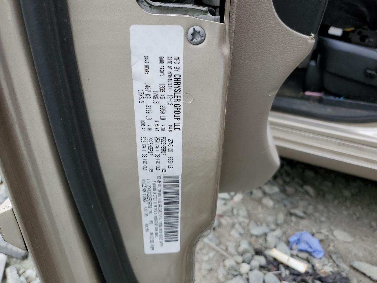 2C4RDGCG2ER266758 2014 Dodge Grand Caravan Sxt