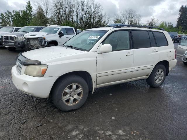 Lot #2503107694 2006 TOYOTA HIGHLANDER salvage car