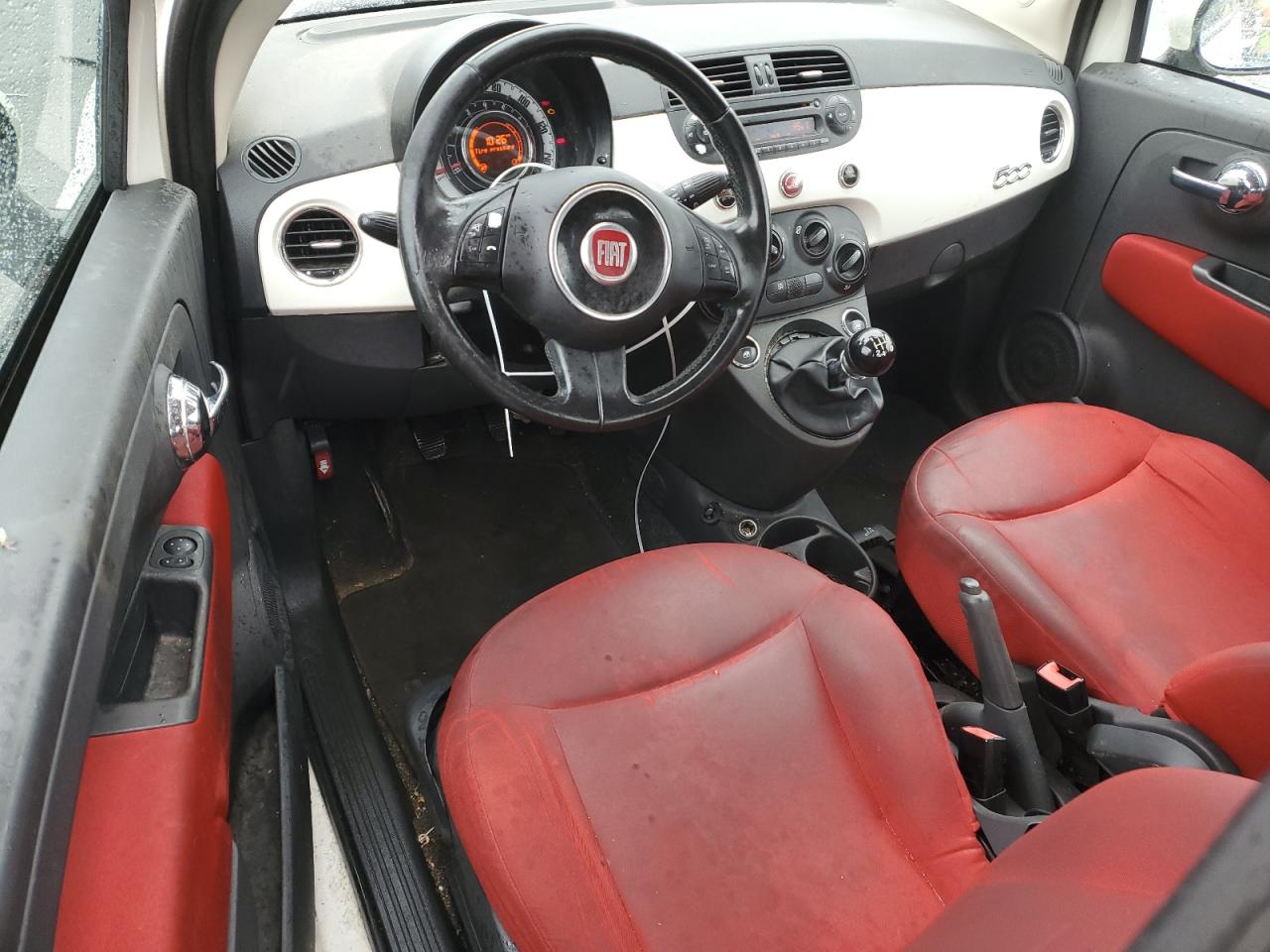 2012 Fiat 500 Pop vin: 3C3CFFAR1CT380697