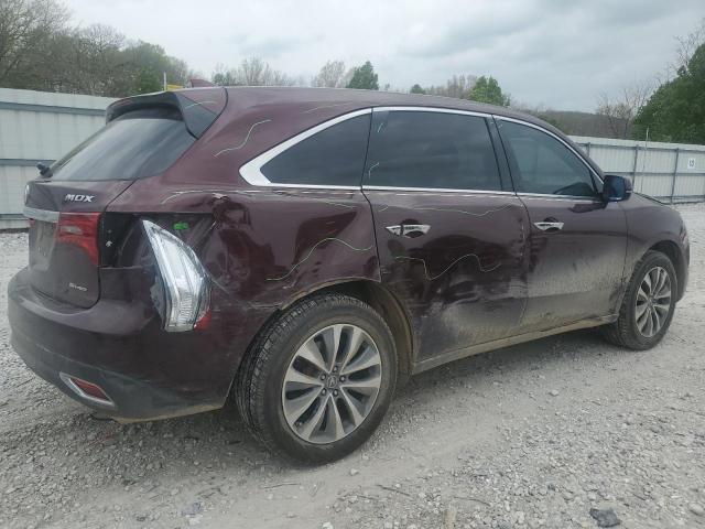 2015 Acura Mdx Technology VIN: 5FRYD4H42FB025190 Lot: 49158724