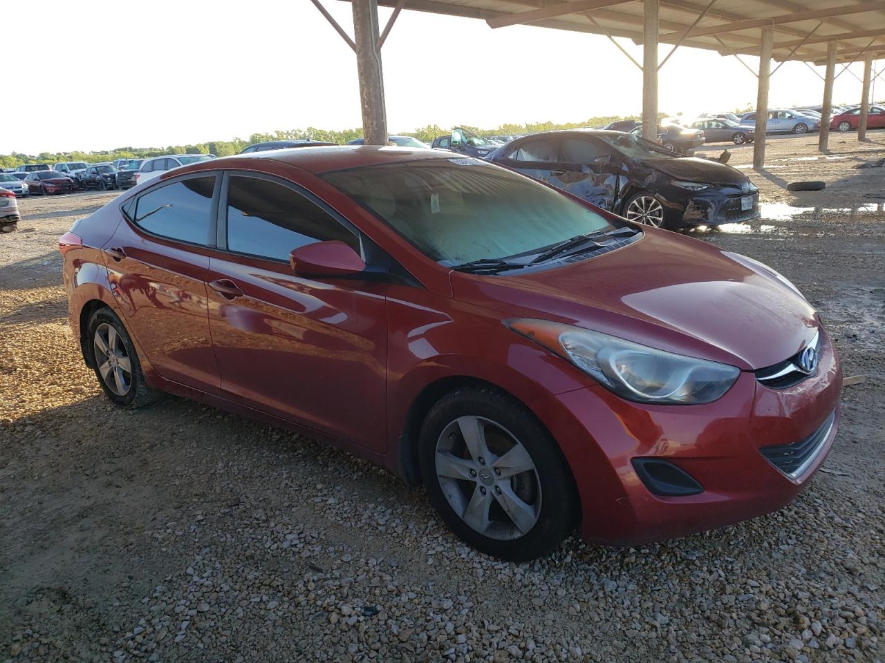 KMHDH4AE7DU731000 2013 Hyundai Elantra Gls