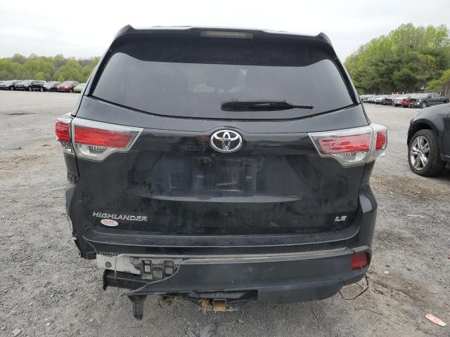 VIN 5TDZARFH6ES007402 2014 Toyota Highlander, LE no.6